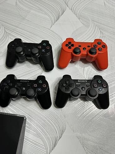 сони ps: Игровая консоль Sony PlayStation 3 (модель Slim) Комплектация: - — 3