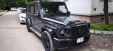 cl 63: Mercedes-Benz G-Class: 2000 г., 5 л, Автомат, Бензин, Внедорожник — 1