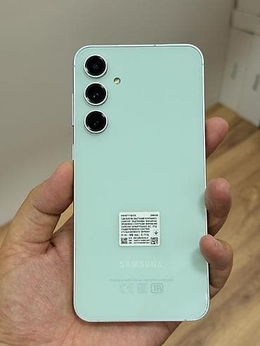 sd disk: Samsung Galaxy S23 FE, Б/у, 256 ГБ, цвет - Зеленый, 2 SIM — 6