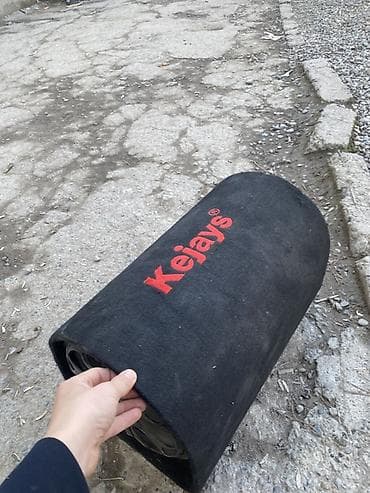 заглушка блока: Сабвуфер Kejays в тубусе для авто. Характеристики и возможности: - — 4
