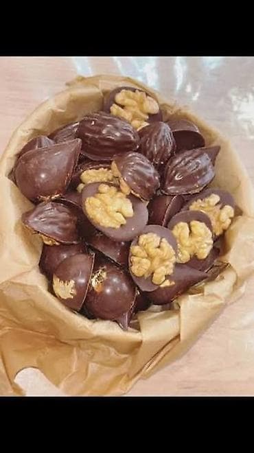 черешня колерованная: Ремесленные шоколадные конфеты с орехами и сухофруктами - Ассорти — 2