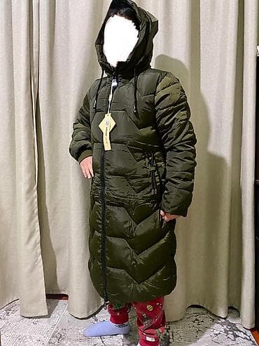 лининг куртки зимние: Пуховик, По колено, Китай, Ультралегкий, С капюшоном, Стеганый, L — 6