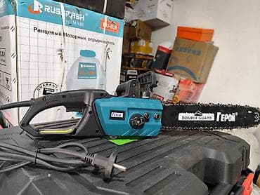 цепь для пилы: Цепная электропила Новый, От электросети, Герой — 3