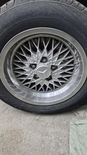 Транспорт: Колеса в сборе 225 / 60 / R 16, Лето, Б/у, Комплект, Легковые, Литые, отверстий - 5 — 5