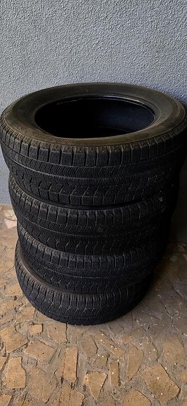 Шиналар 185 / 60 / R 15, Кыш, Колдонулган, Комплект, Жеңил унаалар, Жапония, Bridgestone — 2