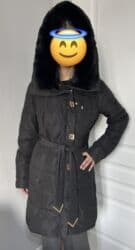 теплые пуховики: Пуховик, По колено, L — 2