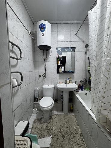 ош дом квартира: 2 комнаты, 50 м², Ошский рынок / базар Индивидуалка, 2 этаж, Косметический ремонт — 3