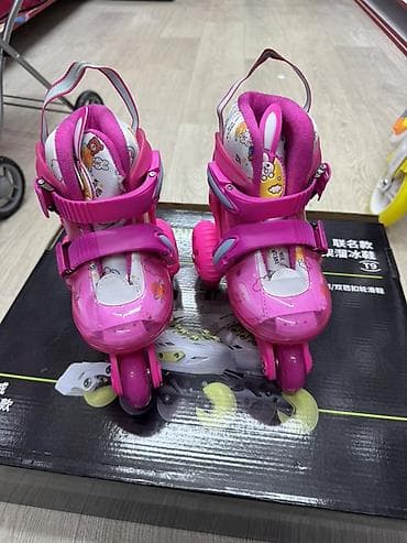 forward apache: Детские раздвижные роликовые коньки-трансформеры (розовые) - — 2