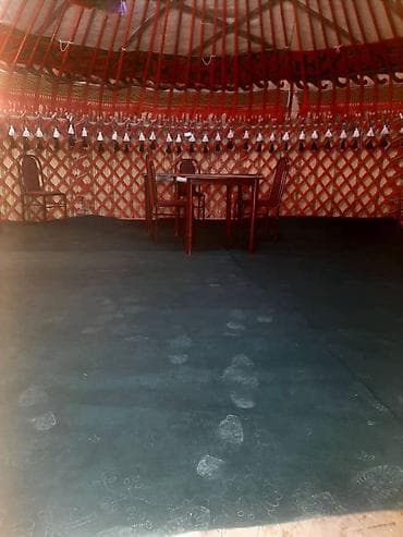 ночной бинокль: Юрта традиционная кыргызская (боз үй -8 канат) место: Кыргызстан — 4