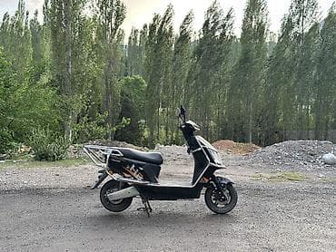 скутер m8: Электроскутер с цифровой панелью и багажной рамой - Тип — 6