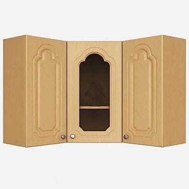 полки dia: Шкафчики анресоль навесная - угловой вариант - 3 предмета, высота 72 — 1