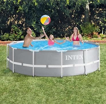 clean water: Бассейн каркасный INTEX 366х99см с фильтр-насос🏊‍♂️💦 Наслаждайтесь — 6