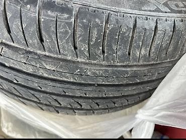 Транспорт: Продаю комплект летней разноширокие шины в очень хорошем состоянии — 1