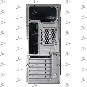 Стол компьютерлери жана комлектөөчүлөр: ПК корпусу, Жаңы, Jump, ATX, түсү - Кара — 5