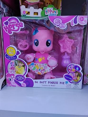 мой маленький пони: Игрушка Lovely Horse “So Soft Pinkie Pie” — интерактивный пони-mlp для — 1