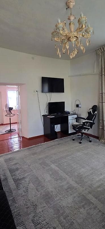 продаю дом куренкеева: 60 м², 3 комнаты, Забор, огорожен — 1