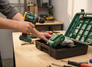 декоративная панель на батарею: Аккумуляторный шуруповёрт/дрель в кейсе Комплектация: - Шуруповёрт с — 1