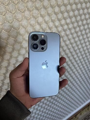 xa max: IPhone 13 Pro, Б/у, 128 ГБ, Sierra Blue, Чехол, 84 % — 1