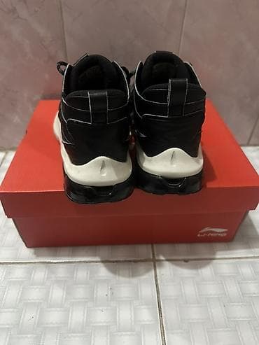 обувь лининг: Кроссовки Li-Ning, черные - Бренд/модель: Li-Ning (логотип на мыске и — 3