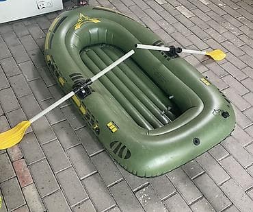 балон кайык: Надувная лодка гребная, компактная и легкая. Подходит для рыбалки — 2
