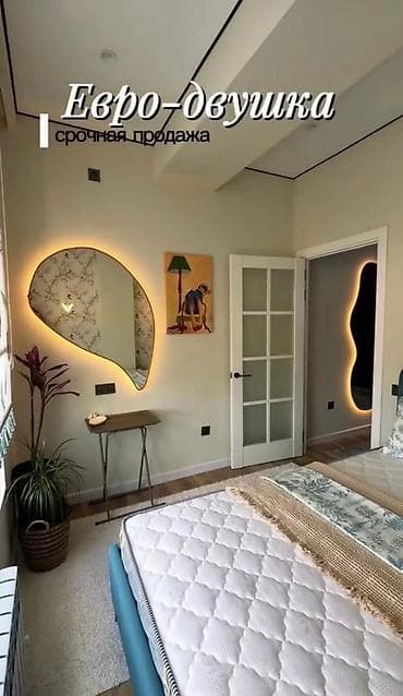 Недвижимость: 1 комната, 35 м², Пишпек Элитка, 8 этаж, Дизайнерский ремонт — 3
