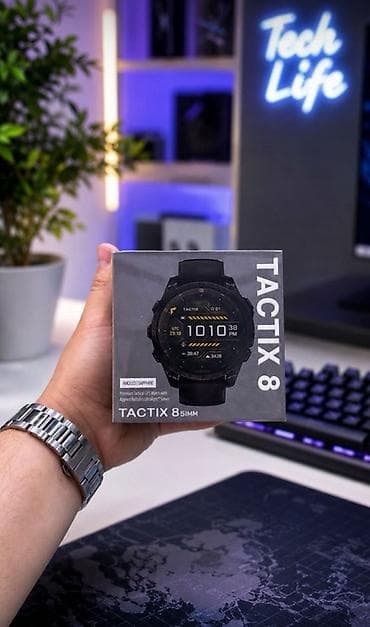 TACTIX 8 (51 мм) — тактические GPS‑часы Основные особенности: - lalafo.kg да TACTIX 8 (51 мм) — тактические GPS‑часы Основные особенности: -