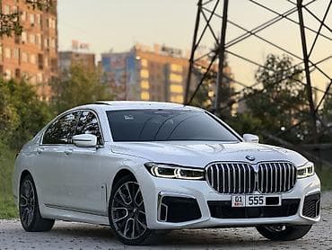 BMW 7 series: 2021 г., 3 л, Автомат, Дизель, Седан — 2
