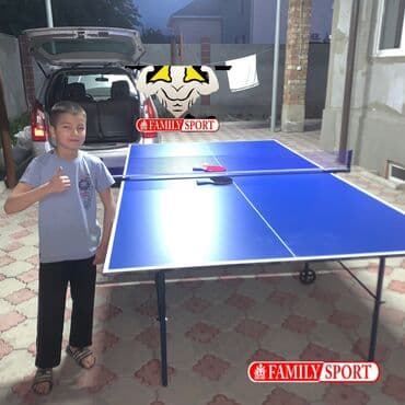 настольный теннис бишкек цены: FAMILY SPORT 🔹 Теннисный стол Olympic (StarLine) на роликах 🤩 🔸 В — 1