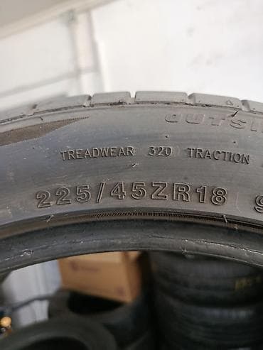 330 rx: Шины 225 / 45 / R 18, Лето, Б/у, Легковые, Китай — 2