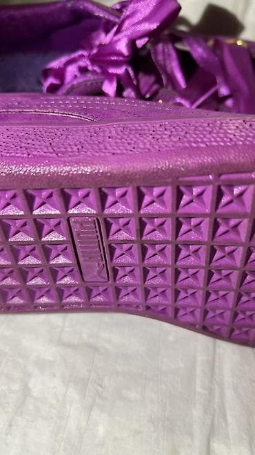 Кроссовки и спортивная обувь: Кроссовки, 38.5, 39, Puma, Новый, цвет - Фиолетовый, Самовывоз — 6