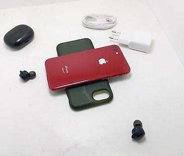 айфон 8 в ош: IPhone 8, Б/у, 64 ГБ, Красный, Наушники, Зарядное устройство, Защитное стекло, 100 % — 4