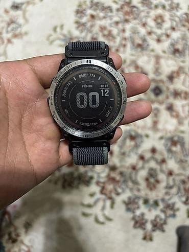 Garmin Fenix 7X Sapphire Solar — мультиспортивные GPS‑часы с lalafo.kg да Garmin Fenix 7X Sapphire Solar — мультиспортивные GPS‑часы с