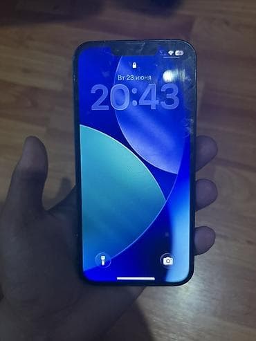 apple 13 pro: IPhone 13 Pro, Б/у, 128 ГБ, Sierra Blue, Чехол, 79 % — 1