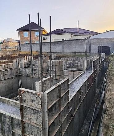 бетон залив: Фундамент куябыз.демонтаж кылабыз.даяр бетон бар.арматура — 2