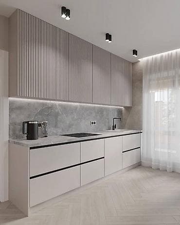 Мебельные гарнитуры: Кухня от 18 000 сом/м² | 3D проект бесплатно Премиальная мебель от — 1