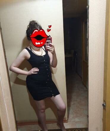 праздничные платья больших размеров: Повседневное платье, ОАЭ, Лето, Короткая модель, Лапша, M — 1