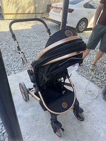 каляска новый: Прогулочная коляска 2-в-1 с перекидной ручкой Продается, почти новая — 1