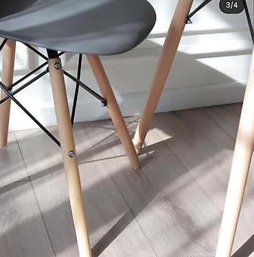 Кирпич, строительные блоки: Пластиковый стул, цвет - Белый — 2