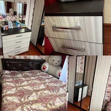 срочно связи переездом: Спальный гарнитур в отличном состоянии. В комплект входит двухспальная — 1