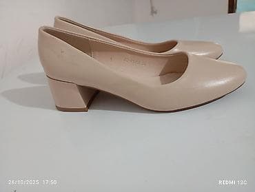 Домашние тапочки: Туфли женские, классические лодочки на невысоком каблуке. НОСИЛА ВСЕГО — 3