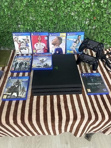 ssd ps5: PS4 PRO версия 1 терабайт памяти!!!Супер КОМБО 8 оригинальных игр — 1