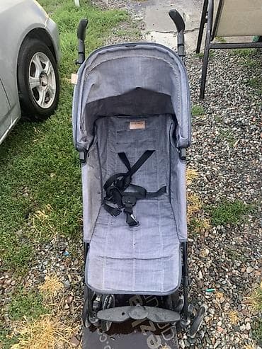 коляски kidilo: Прогулочная коляска Peg Perego Pliko Mini, коллекция Denim - Легкая — 2