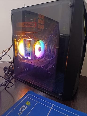 rx 6400: Компьютер, ядер - 8, ОЗУ 16 ГБ, Для несложных задач, Б/у, Intel Core i7, SSD — 2
