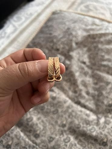 Серьги, Проба 585, Без вставки, Женские, Б/у