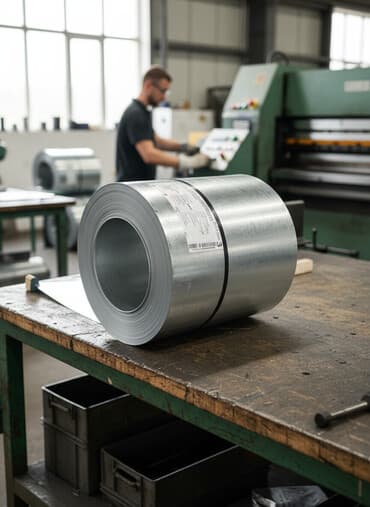Рулон оцинкованной стали, предназначенный для использования в