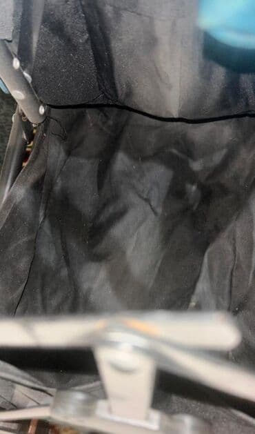 коляска прогулка: Балдар арабасы, түсү - Көгүлтүр, Колдонулган — 6