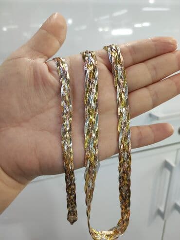 свадебные платья от производителя: Серебро 925 напыление жёлтое золото дизайн Италия Серебряные Колье+ — 4