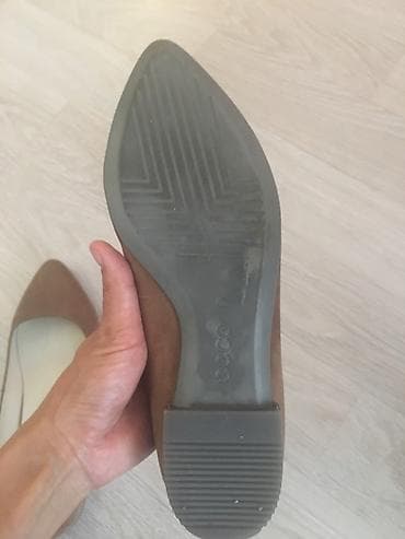 Угги: Продаю остроносые балетки ECCO, размер 6-6,5 европейский 37 (маломерят — 2