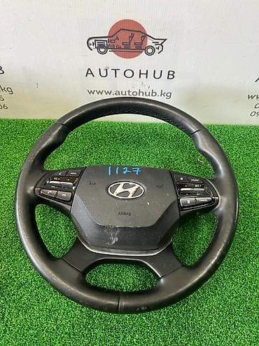grander: Руль Hyundai 2017 г., Б/у, Оригинал, Япония — 1