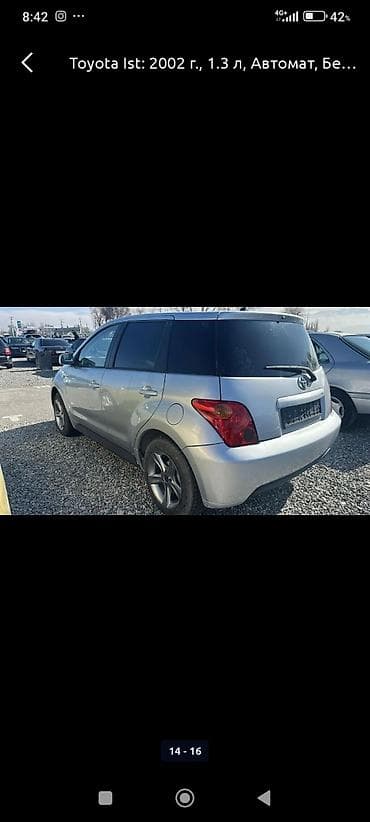 авто магазин бишкек: Toyota Ist: 2002 г., 1.3 л, Автомат, Бензин, Хетчбек — 1